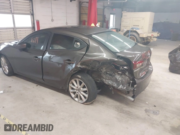 2017 Mazda 3 Touring z VIN JM1BN1V78H1142186, wystawiony jako IAAI lot #42508211 z przebiegiem 109 082 mil mil oraz . Historia ofert i sprzedaży dostępna na DreamBid. Obrazek 3.