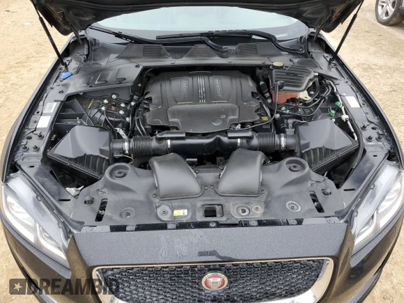 2017 Jaguar XJ R-Sport with VIN SAJWA1C77H8W04956, listed as a Copart auction lot 45174505 with 142,002 mi miles and Salvage title. Bid and sale history available at DreamBid. Image 11.