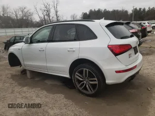 2016 Audi SQ5 Premium Plus with VIN WA1CCAFP2GA122923, listed as a Copart auction lot 48592285 with 125,644 mi miles and Clean Title. Bid and sale history available at carsss.com. Image 2.