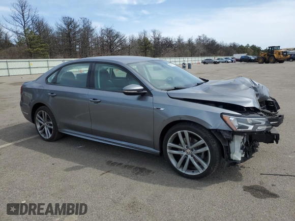 2018 Volkswagen Passat S with VIN 1VWAA7A33JC014815, listed as a Copart auction lot 54351615 with 78,268 mi miles and Non repairable. Bid and sale history available at DreamBid. Image 4.
