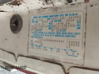 1986 Ford F-150 с VIN 1FTDF15N9GNA61421, выставлен на аукционе IAAI как лот 42527647 с пробегом 49 470 миль миль и . История ставок и продаж доступна на DreamBid. Изображение 9.