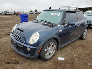 2006 MINI Hardtop S with VIN WMWRE335X6TL20867, listed as a Copart auction lot 79122054 with 187,558 mi miles and Clean Title. Bid and sale history available at DreamBid. Image 1.