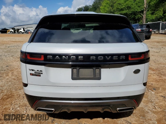 2018 Land Rover Range Rover Velar R-Dynamic SE with VIN SALYL2RV0JA742102, listed as a Copart auction lot 55455245 with 92,804 mi miles and Salvage title. Bid and sale history available at DreamBid. Image 6.