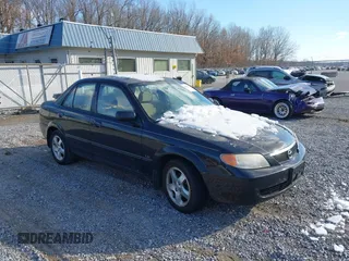 2002 Mazda Protege DX with VIN JM1BJ225620493468, listed as a IAAI auction lot 41367071 with 139,976 mi miles and . Bid and sale history available at DreamBid. Image 1.