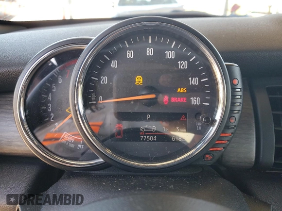2017 MINI Convertible Cooper S with VIN WMWWG9C51H3C23031, listed as a Copart auction lot 51960355 with 77,504 mi miles and Salvage title. Bid and sale history available at DreamBid. Image 9.