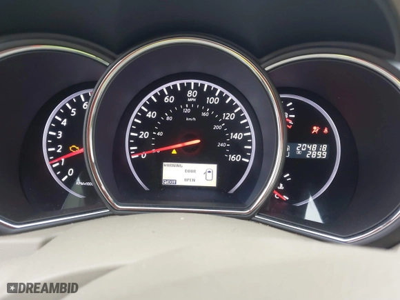 2012 Nissan Murano SL with VIN JN8AZ1MU2CW119929, listed as a IAAI auction lot 41479656 with 204,818 mi miles. Bid and sale history available at carsss.com. Image 7.