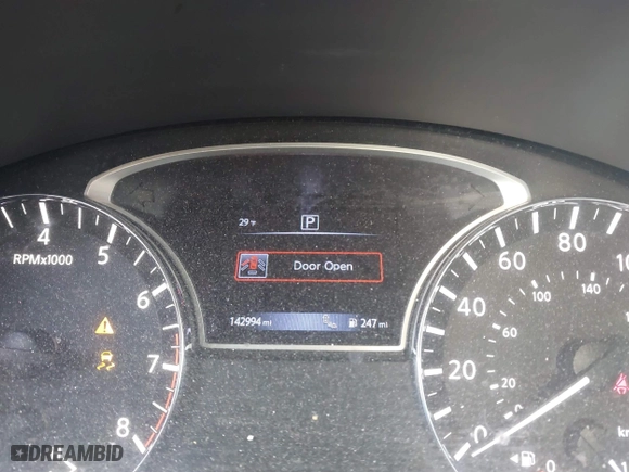 2017 Nissan Altima 2.5 SR with VIN 1N4AL3AP9HC265993, listed as a IAAI auction lot 41627180 with 142,994 mi miles. Bid and sale history available at carsss.com. Image 15.