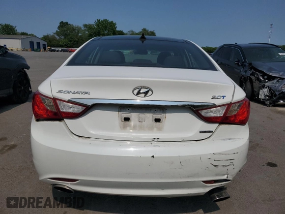2012 Hyundai Sonata Limited z VIN 5NPEC4AB2CH490212, wystawiony jako Copart lot #59576655 z przebiegiem 144 183 mil mil oraz Szkoda całkowita • Salvage title. Historia ofert i sprzedaży dostępna na DreamBid. Obrazek 6.
