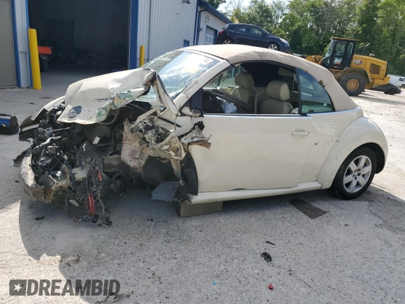 2007 Volkswagen Beetle with VIN 3VWRF31Y07M407560, listed as a Copart auction lot 67499934 with Not provided miles and Salvage title. Bid and sale history available at DreamBid. Image 1.