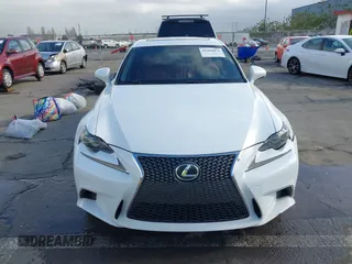 2014 Lexus IS 350 with VIN JTHBE1D27E5013784, listed as a IAAI auction lot 41446871 with 165,539 mi miles and . Bid and sale history available at DreamBid. Image 12.