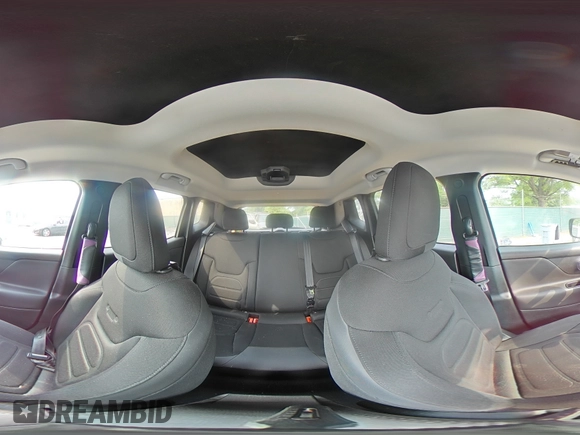 2017 Jeep Renegade Altitude with VIN ZACCJBBB7HPF03437, listed as a Copart auction lot 59815415 with 23,154 mi miles and Salvage title. Bid and sale history available at DreamBid. Image 14.