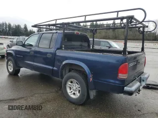 2002 Dodge Dakota Sport with VIN 1B7HG38N72S720953, listed as a Copart auction lot 43484255 with 0 mi miles and Clean Title. Bid and sale history available at carsss.com. Image 2.