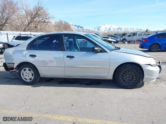 2001 Honda Civic LX with VIN 2HGES16541H582062, listed as a IAAI auction lot 41752262 with 183,832 mi miles. Bid and sale history available at carsss.com. Image 14.