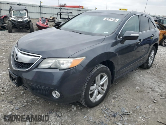 2013 Acura RDX Technology with VIN 5J8TB4H57DL013588, listed as a Copart auction lot 52813285 with 238,856 mi miles and Clean Title. Bid and sale history available at DreamBid. Image 1.