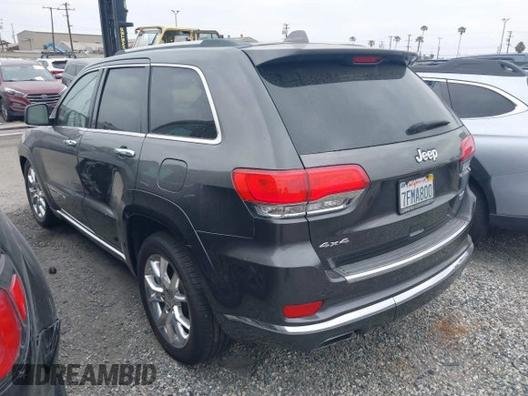 2014 Jeep Grand Cherokee Summit with VIN 1C4RJFJG8EC434899, listed as a IAAI auction lot 42399912 with 186,840 mi miles and . Bid and sale history available at DreamBid. Image 3.