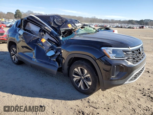 2024 Volkswagen Atlas SE with VIN 1V2DE2CA6RC206226, listed as a Copart auction lot 89077485 with Not provided miles and Salvage title. Bid and sale history available at DreamBid. Image 4.