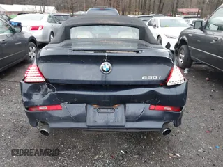 2008 BMW 6 Series 650i with VIN WBAEB53598CX63873, listed as a IAAI auction lot 41247667 with 283,230 mi miles. Bid and sale history available at carsss.com. Image 16.