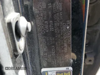 2013 Kia Optima Hybrid EX with VIN KNAGM4AD9D5039557, listed as a Copart auction lot 46344555 with 165,839 mi miles and Salvage Title. Bid and sale history available at carsss.com. Image 14.