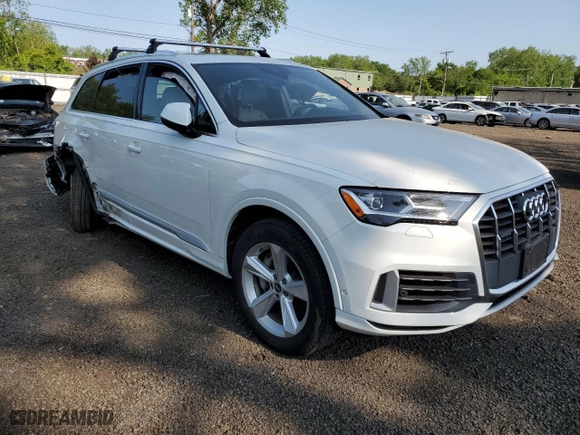 2021 Audi Q7 Premium with VIN WA1AXAF73MD037966, listed as a Copart auction lot 52823453 with 0 mi miles. Bid and sale history available at carsss.com. Image 4.