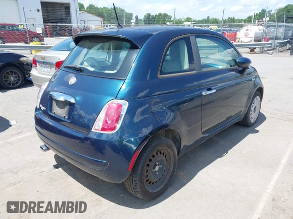 2013 FIAT 500 Pop z VIN 3C3CFFAR9DT543744, wystawiony jako IAAI lot #42314440 z przebiegiem 141 793 mil mil oraz . Historia ofert i sprzedaży dostępna na DreamBid. Obrazek 4.