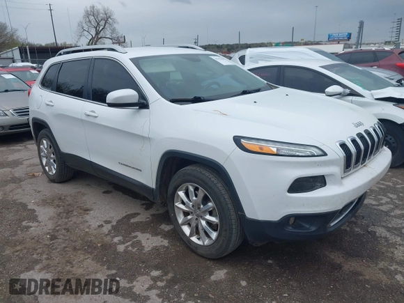 2016 Jeep Cherokee Limited z VIN 1C4PJMDS6GW182082, wystawiony jako IAAI lot #41943408 z przebiegiem 141 796 mil mil oraz . Historia ofert i sprzedaży dostępna na DreamBid. Obrazek 1.