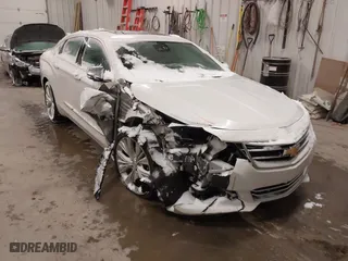 2017 Chevrolet Impala Premier with VIN 1G1145S35HU148123, listed as a IAAI auction lot 41380737 with 190,573 mi miles. Bid and sale history available at carsss.com. Image 1.