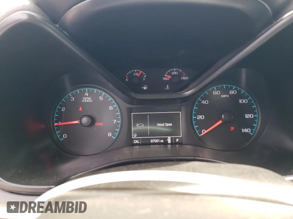 2016 Chevrolet Colorado 4WD WT with VIN 1GCHTBEA6G1350602, listed as a Copart auction lot 68582484 with 97,061 mi miles and Salvage Title. Bid and sale history available at carsss.com. Image 9.
