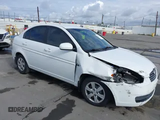 2011 Hyundai Accent GLS with VIN KMHCN4ACXBU619503, listed as a IAAI auction lot 42047496 with 131,135 mi miles. Bid and sale history available at carsss.com. Image 1.