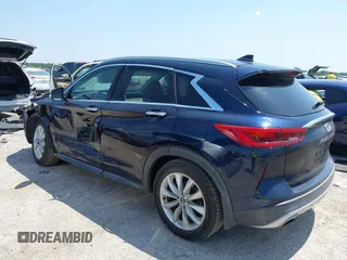2019 Infiniti QX50 Essential z VIN 3PCAJ5M18KF125687, wystawiony jako IAAI lot #42386202 z przebiegiem 94 071 mil mil oraz . Historia ofert i sprzedaży dostępna na DreamBid. Obrazek 3.