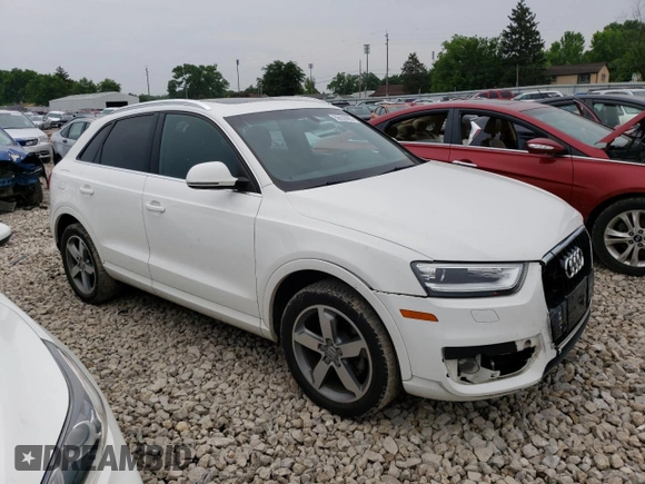 2015 Audi Q3 2.0T Premium Plus with VIN WA1EFCFS8FR005640, listed as a Copart auction lot 56639663 with 85,279 mi miles. Bid and sale history available at carsss.com. Image 4.