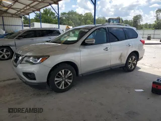2018 Nissan Pathfinder SL with VIN 5N1DR2MN8JC603914, listed as a Copart auction lot 64883625 with 127,044 mi miles and Clean title. Bid and sale history available at DreamBid. Image 1.