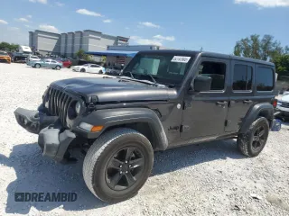 2019 Jeep Wrangler Unlimited Sport Altitude с VIN 1C4HJXDG6KW650404, выставлен на аукционе Copart как лот 52747905 с пробегом 91 071 миль миль и На запчасти • Non repairable. История ставок и продаж доступна на DreamBid. Изображение 1.