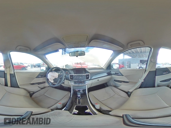 2014 Honda Accord LX z VIN 1HGCR2F36EA196402, wystawiony jako Copart lot #50385025 z przebiegiem 149 933 mil mil oraz Szkoda całkowita • Salvage title. Historia ofert i sprzedaży dostępna na DreamBid. Obrazek 14.