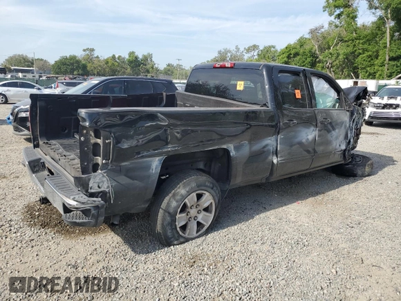 2018 Chevrolet Silverado 1500 LT with VIN 1GCRCREC9JZ183191, listed as a Copart auction lot 53746235 with Not Provided miles and Salvage Title. Bid and sale history available at DreamBid. Image 3.