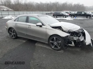 2019 Mercedes-Benz A 220 with VIN WDD3G4FB0KW035183, listed as a Copart auction lot 45125945 with 39,633 mi miles and Salvage Title. Bid and sale history available at DreamBid. Image 4.