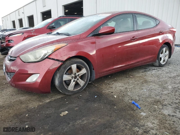 2013 Hyundai Elantra GLS PZEV with VIN 5NPDH4AE5DH316031, listed as a Copart auction lot 53078315 with 197,562 mi miles and Non Repairable. Bid and sale history available at carsss.com. Image 1.