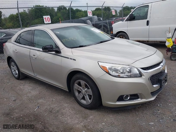2014 Chevrolet Malibu LT with VIN 1G11C5SL0EF238752, listed as a IAAI auction lot 39969767 with 89,609 mi miles. Bid and sale history available at carsss.com. Image 1.