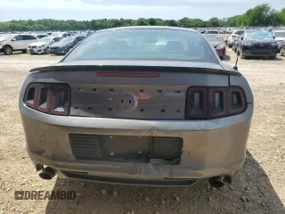 2014 Ford Mustang V6 with VIN 1ZVBP8AMXE5216742, listed as a Copart auction lot 53945675 with 207,505 mi miles and Salvage Title. Bid and sale history available at DreamBid. Image 6.