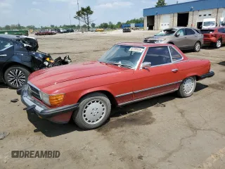 1975 Mercedes-Benz SL with VIN 10704412028008, listed as a Copart auction lot 65795525 with 65,853 mi miles and Clean title. Bid and sale history available at DreamBid. Image 1.