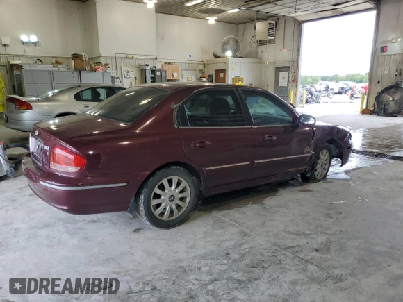 2005 Hyundai Sonata GLS with VIN KMHWF35H45A130532, listed as a Copart auction lot 71096484 with 0 mi miles and Salvage Title. Bid and sale history available at carsss.com. Image 3.