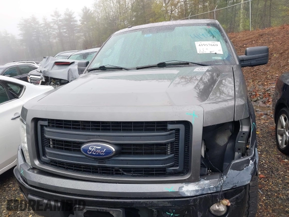 2014 Ford F-150 XL with VIN 1FTFX1EF2EFC24139, listed as a IAAI auction lot 41967669 with 87,627 mi miles and . Bid and sale history available at DreamBid. Image 13.