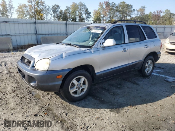 2003 Hyundai Santa Fe GLS with VIN KM8SC13E93U521854, listed as a Copart auction lot 74481814 with 242,069 mi miles and Salvage Title. Bid and sale history available at carsss.com. Image 1.