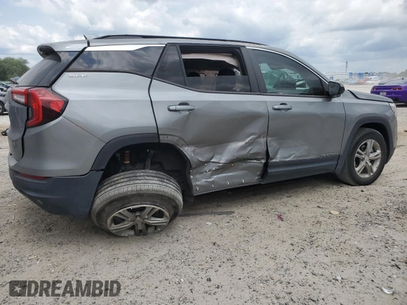 2023 GMC Terrain SLE с VIN 3GKALMEGXPL125985, выставлен на аукционе Copart как лот 57793895 с пробегом 49 669 миль миль и На запчасти • Non repairable. История ставок и продаж доступна на DreamBid. Изображение 3.
