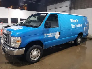 2013 Ford Econoline Cargo Commercial with VIN 1FTNS1EW4DDB07652, listed as a Copart auction lot 86308694 with 156,549 mi miles and Clean Title. Bid and sale history available at carsss.com. Image 1.