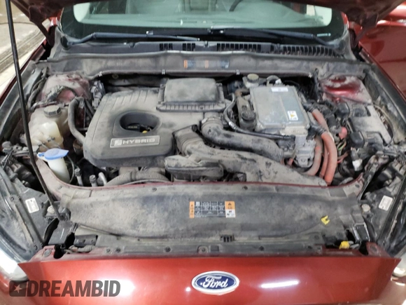 2014 Ford Fusion Titanium Hybrid with VIN 3FA6P0RU6ER219036, listed as a Copart auction lot 57476985 with 189,113 mi miles and Clean title. Bid and sale history available at DreamBid. Image 11.