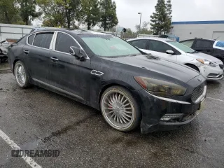 2015 Kia K900 Luxury z VIN KNALW4D41F6022818, wystawiony jako Copart lot #45049265 z przebiegiem Nie podano mil oraz Czysty tytuł • Clean title. Historia ofert i sprzedaży dostępna na DreamBid. Obrazek 4.
