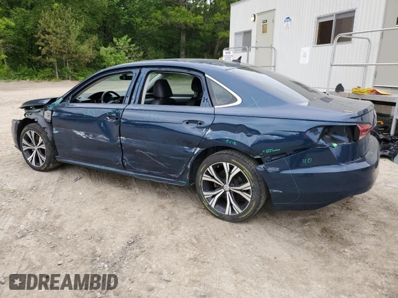 2021 Volkswagen Passat SE with VIN 1VWSA7A33MC012944, listed as a Copart auction lot 57337345 with 100,641 mi miles and Non repairable. Bid and sale history available at DreamBid. Image 2.