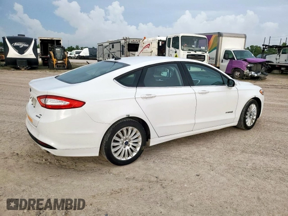 2016 Ford Fusion SE Hybrid with VIN 3FA6P0LUXGR208343, listed as a Copart auction lot 59531535 with 86,298 mi miles and Clean title. Bid and sale history available at DreamBid. Image 3.