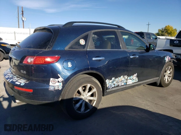 2006 Infiniti FX35 with VIN JNRAS08W56X211508, listed as a Copart auction lot 77450434 with 194,170 mi miles and Clean Title. Bid and sale history available at carsss.com. Image 3.