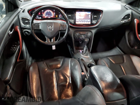 2015 Dodge Dart GT z VIN 1C3CDFEBXFD243965, wystawiony jako Copart lot #57996375 z przebiegiem 186 625 mil mil oraz Szkoda całkowita • Salvage title. Historia ofert i sprzedaży dostępna na DreamBid. Obrazek 8.